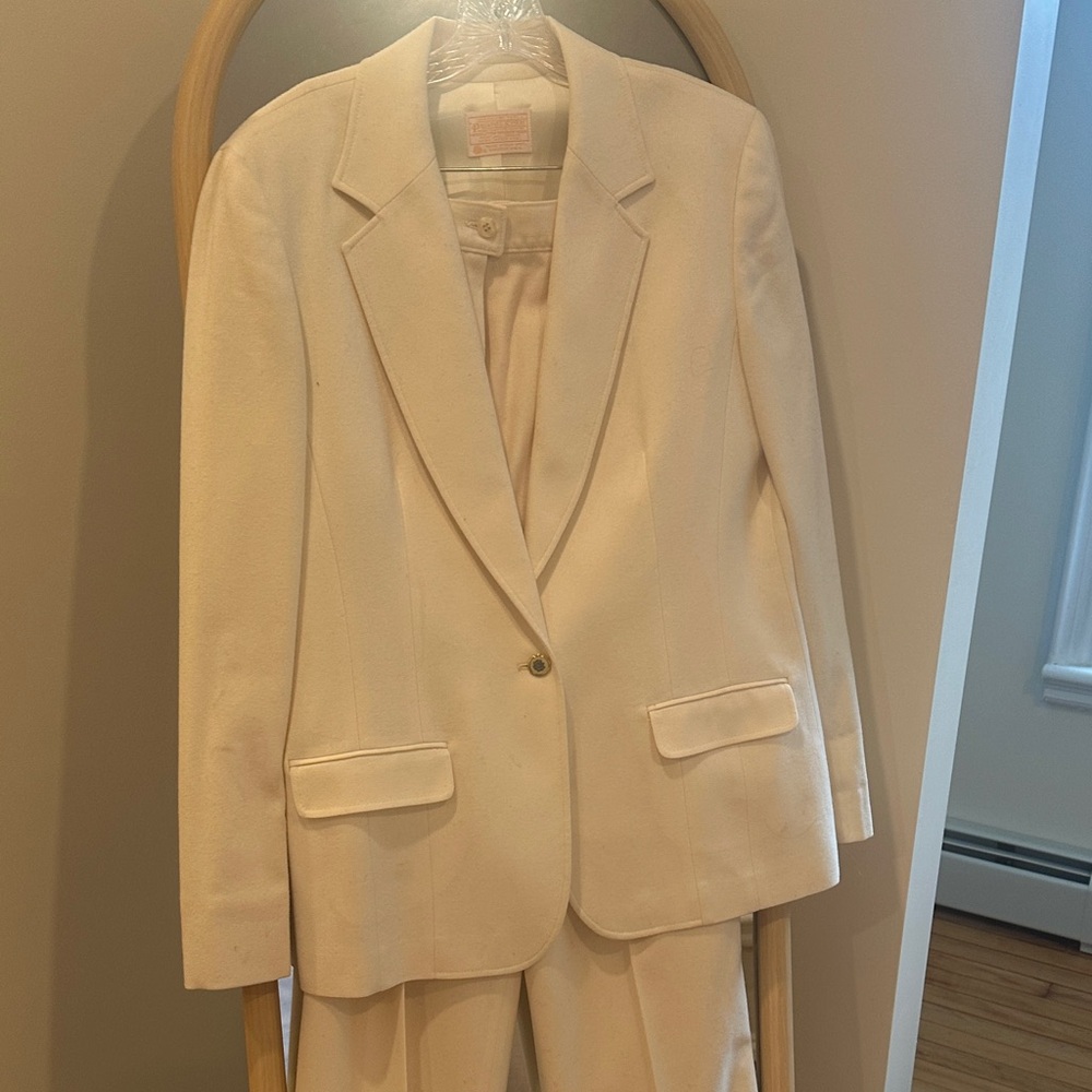 Pendleton Cream Pantsuit
